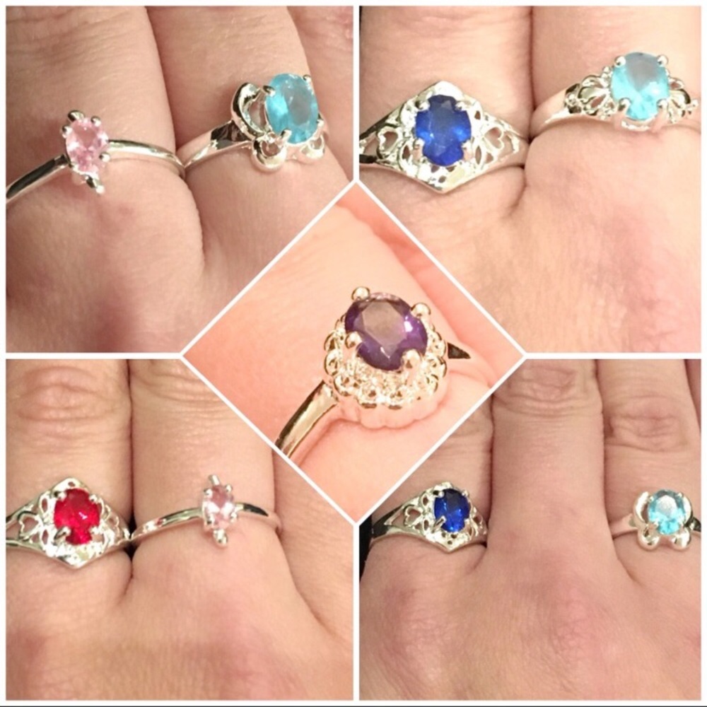 {Sz 6,7,8,9} Sterling Rings $7 EA or 2/$11